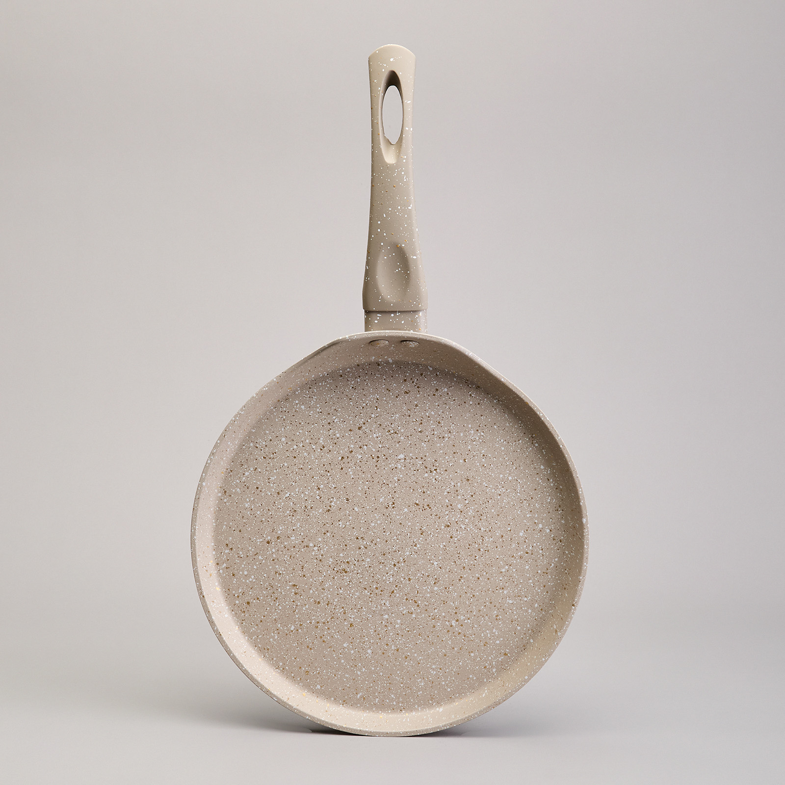 СКОВОРОДА БЛИННАЯ AGNESS С АНТИПРИГАРНЫМ ПОКРЫТИЕМ "LATTE", 22Х2СМ, ИНДУКЦИОННОЕ ДНО