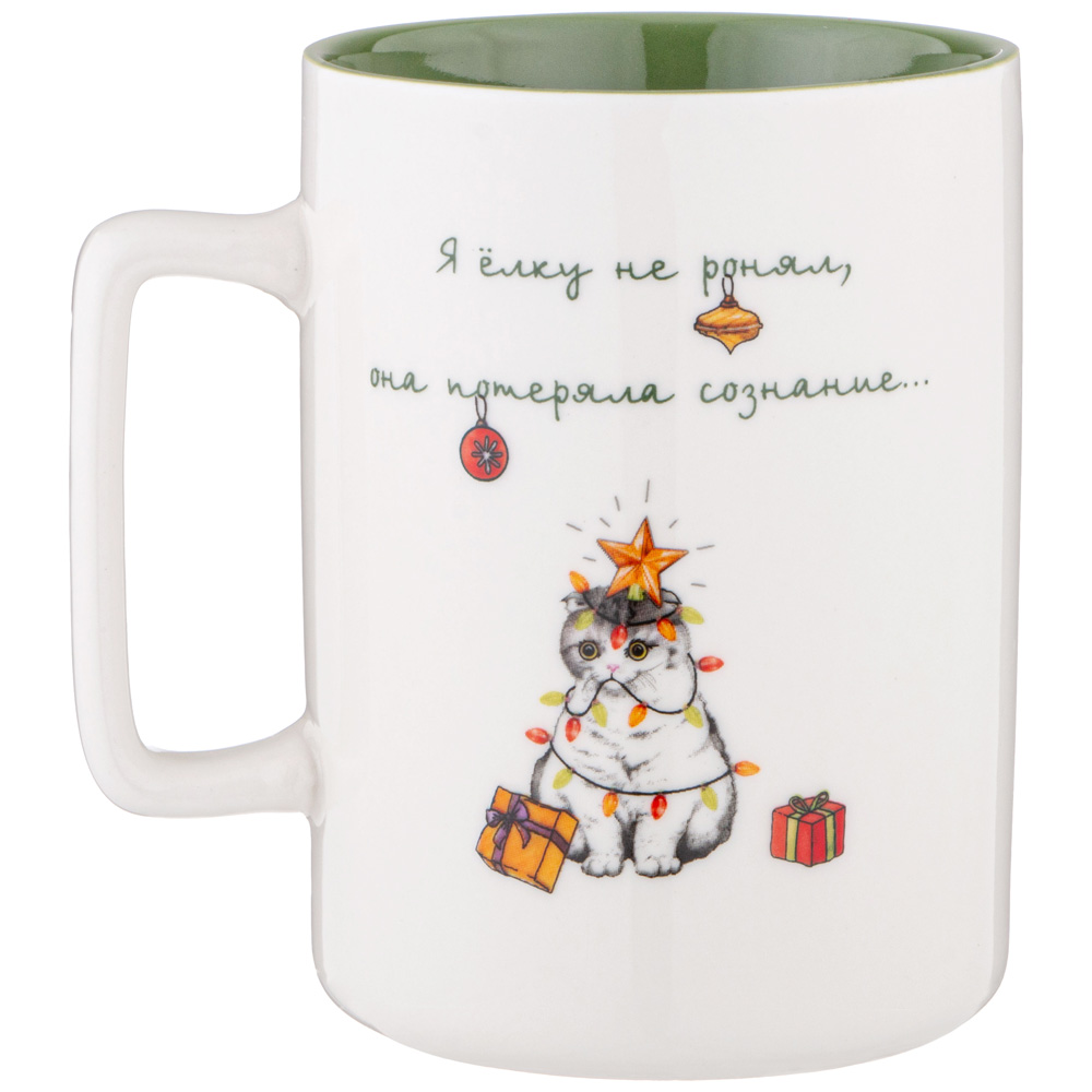 КРУЖКА LEFARD "С НОВЫМ СЧАСТЬЕМ" 400МЛ