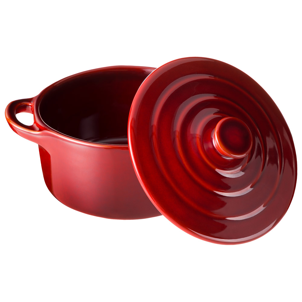 ГОРШОЧЕК ДЛЯ ЗАПЕКАНИЯ REACTIVE RED 18,5*14,5*6,5/10СМ 600 МЛ