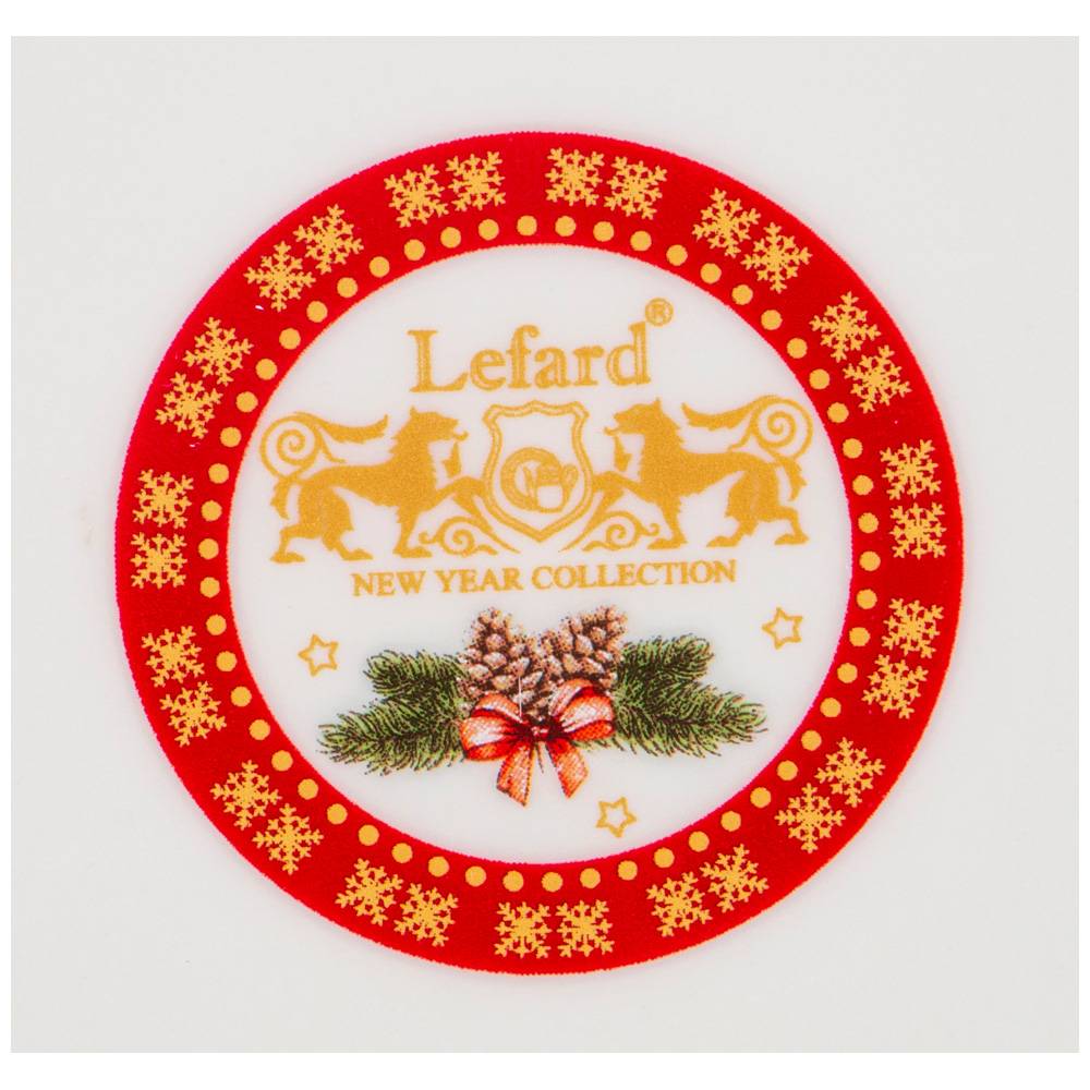 ТАРЕЛКА ОБЕДЕННАЯ LEFARD "ЕЛКА" 27СМ (КОР=18ШТ.)