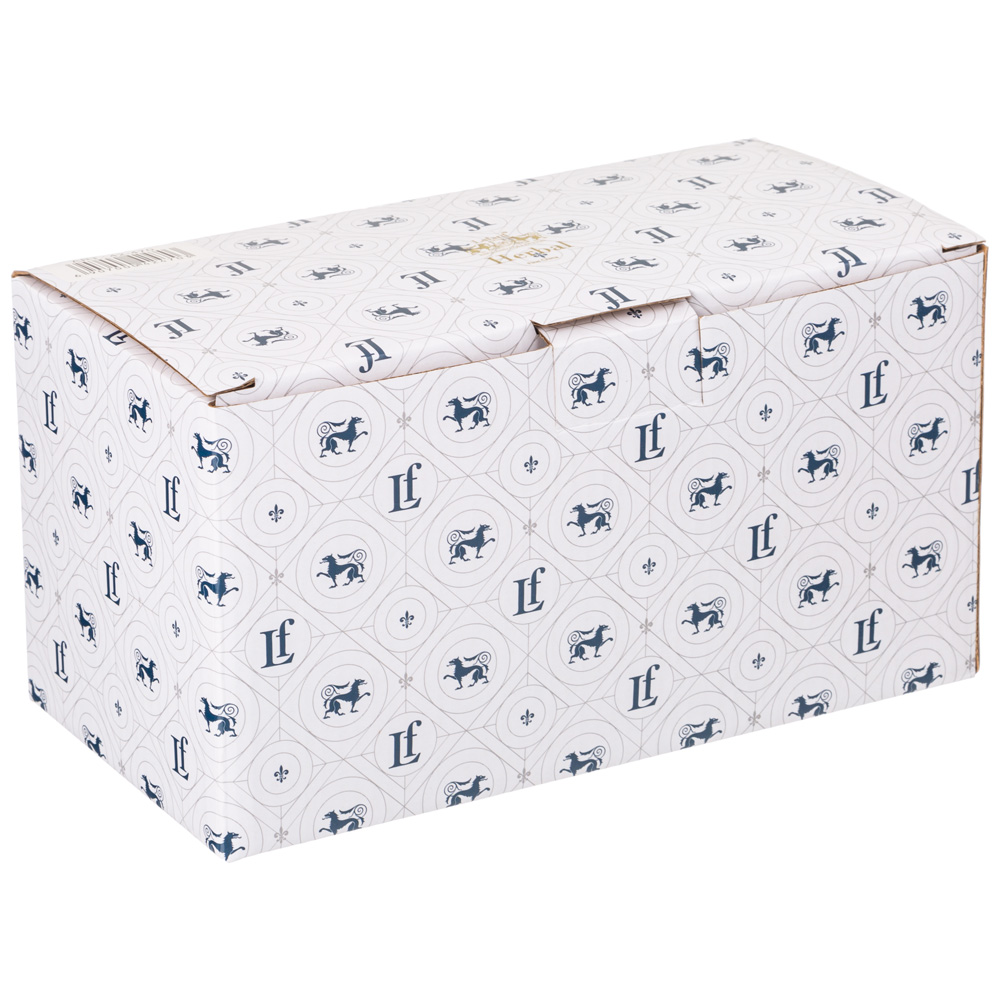 НАБОР КРЕМАНОК LEFARD "HERBAL" 2 ШТ. 10*10 СМ 240 МЛ СИНИЙ (КОР=18НАБ.)