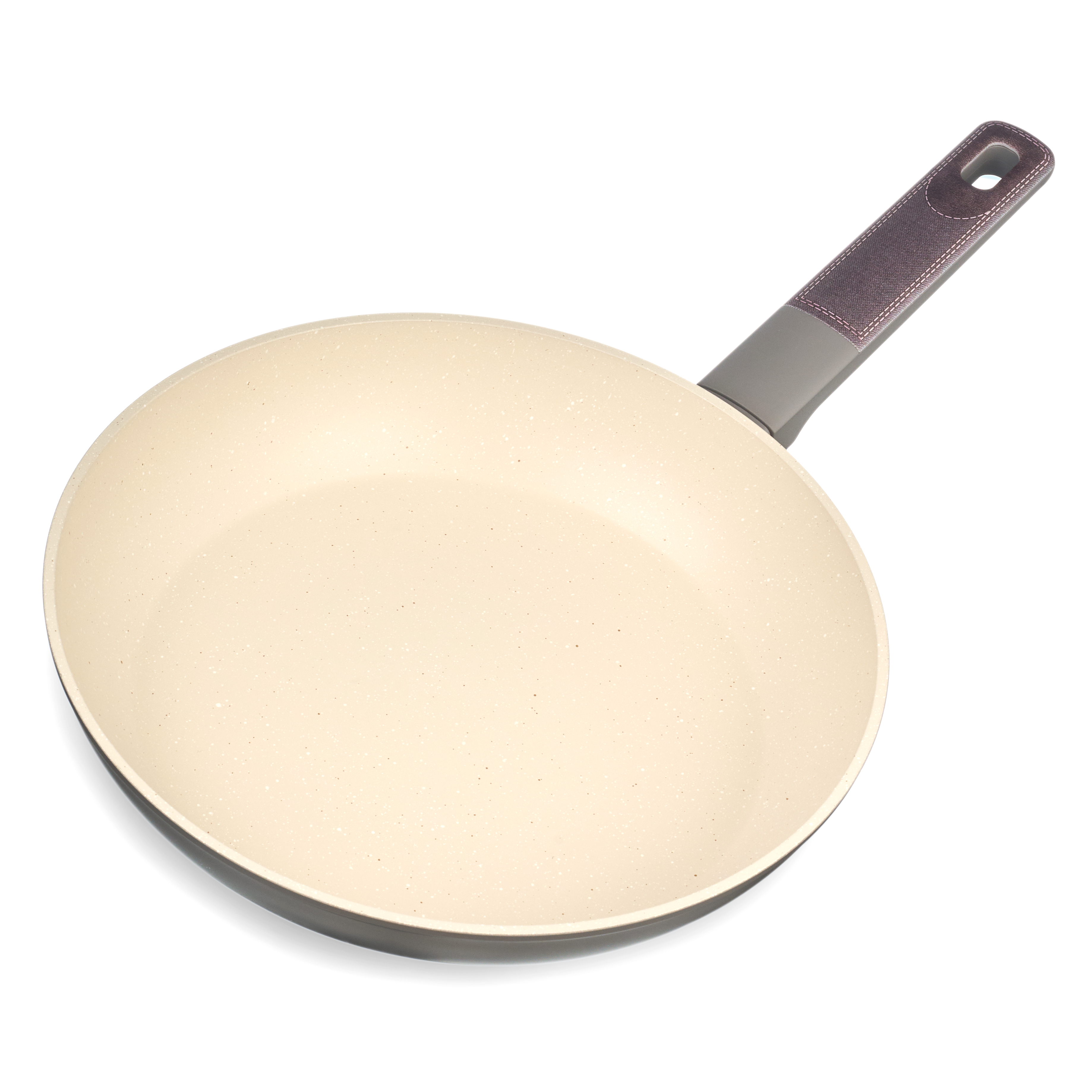 СКОВОРОДА С АНТИПРИГАРНЫМ ПОКРЫТИЕМ PFLUON MARBLE, 26*5 СМ