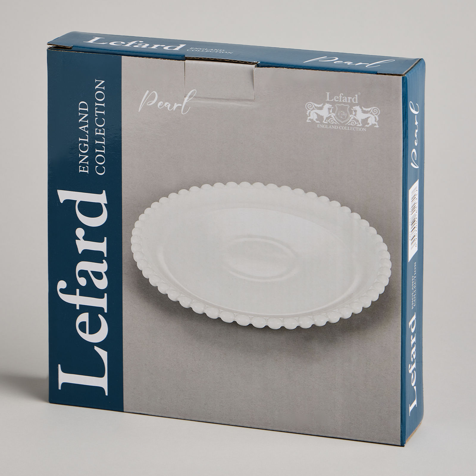 НАБОР ТАРЕЛОК ЗАКУСОЧНЫХ LEFARD "PEARL" 2 ШТ. 19,5*1,5 СМ (КОР=18НАБ.)