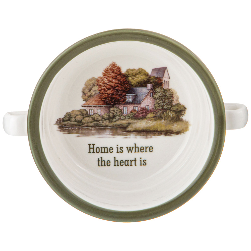 БУЛЬОННИЦА С БЛЮДЦЕМ LEFARD "FAMILY HOUSE" 250 МЛ 15*6 СМ (КОР=16НАБ.)