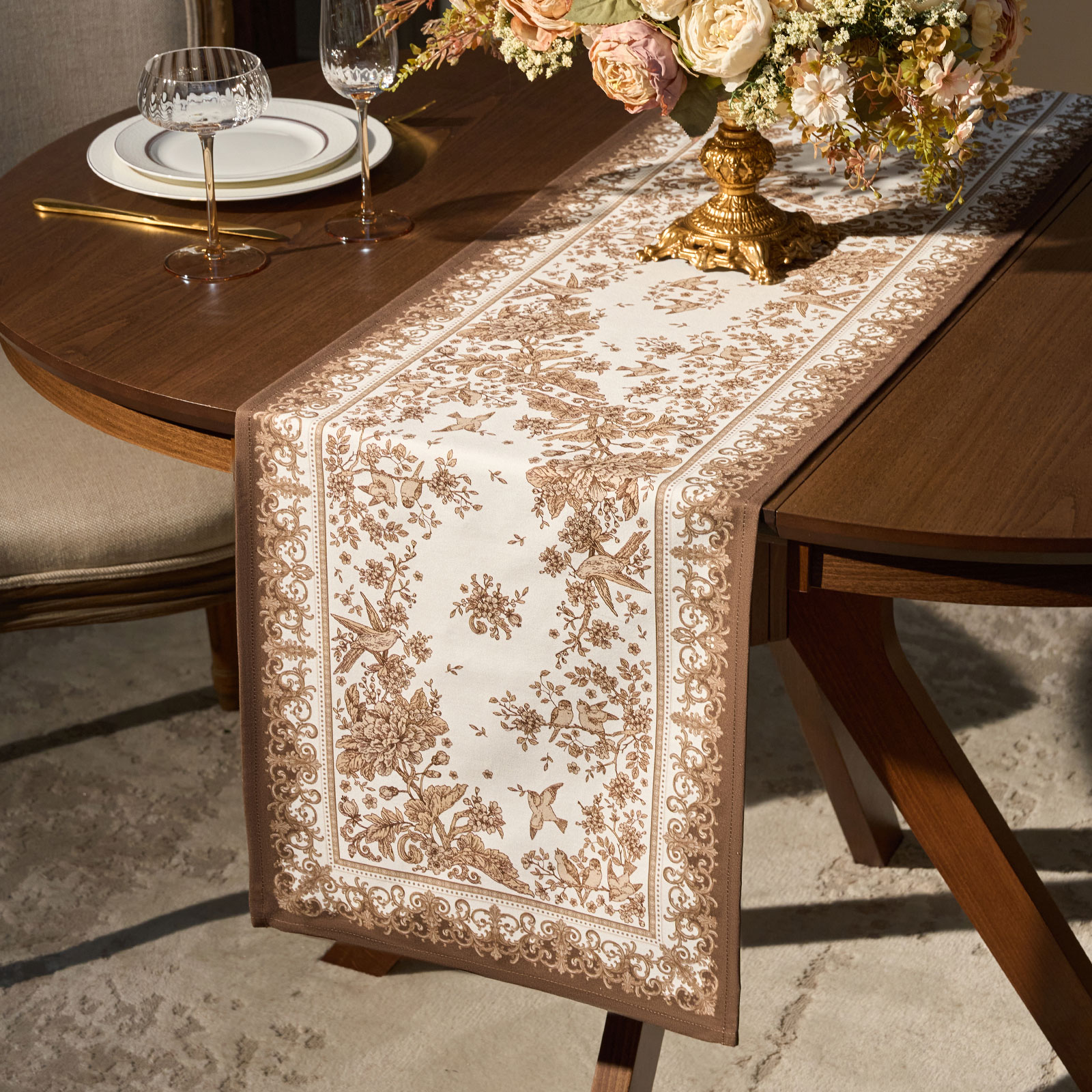 ДОРОЖКА  " ROYAL GARDEN" 40Х146СМ ,БЕЛЫЙ ,100% ХЛОПОК ,ТВИЛ С ПРОПИТКОЙ