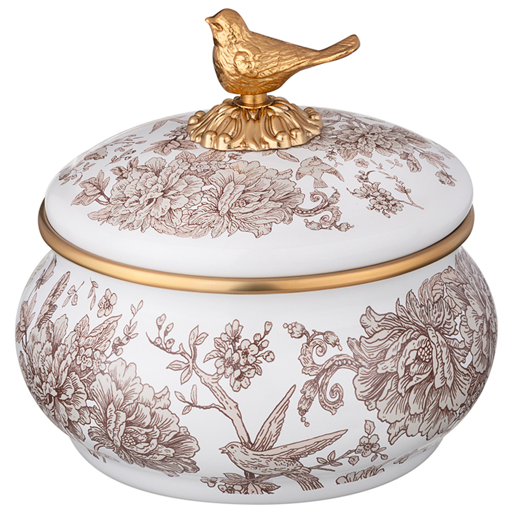 САХАРНИЦА LEFARD ЭМАЛИРОВАННАЯ, СЕРИЯ ROYAL GARDEN 850MЛ