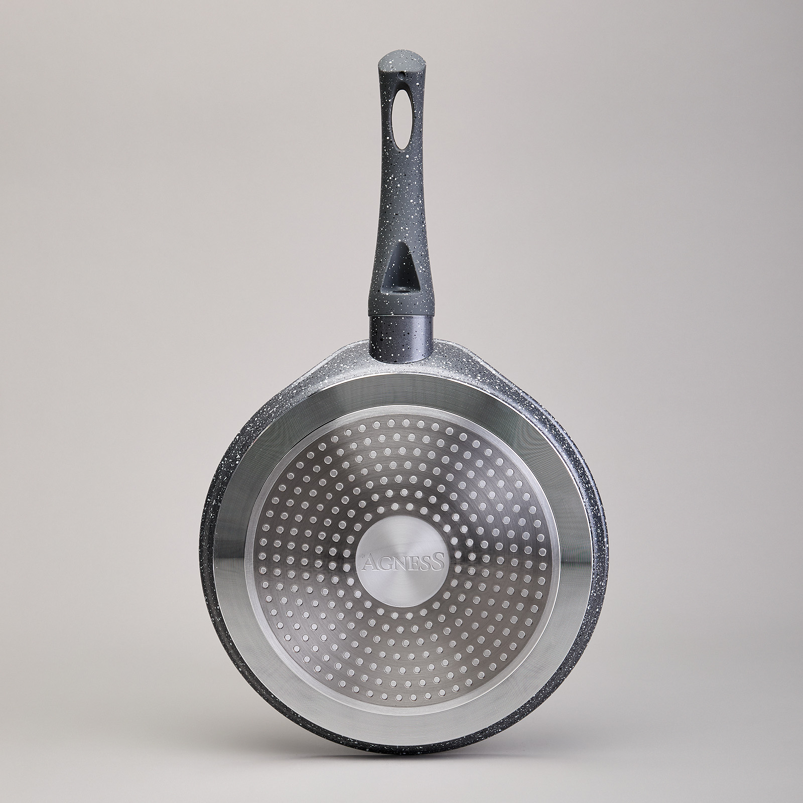 СКОВОРОДА БЛИННАЯ AGNESS С АНТИПРИГАРНЫМ ПОКРЫТИЕМ, 22Х2СМ, ИНДУКЦИОННОЕ ДНО
