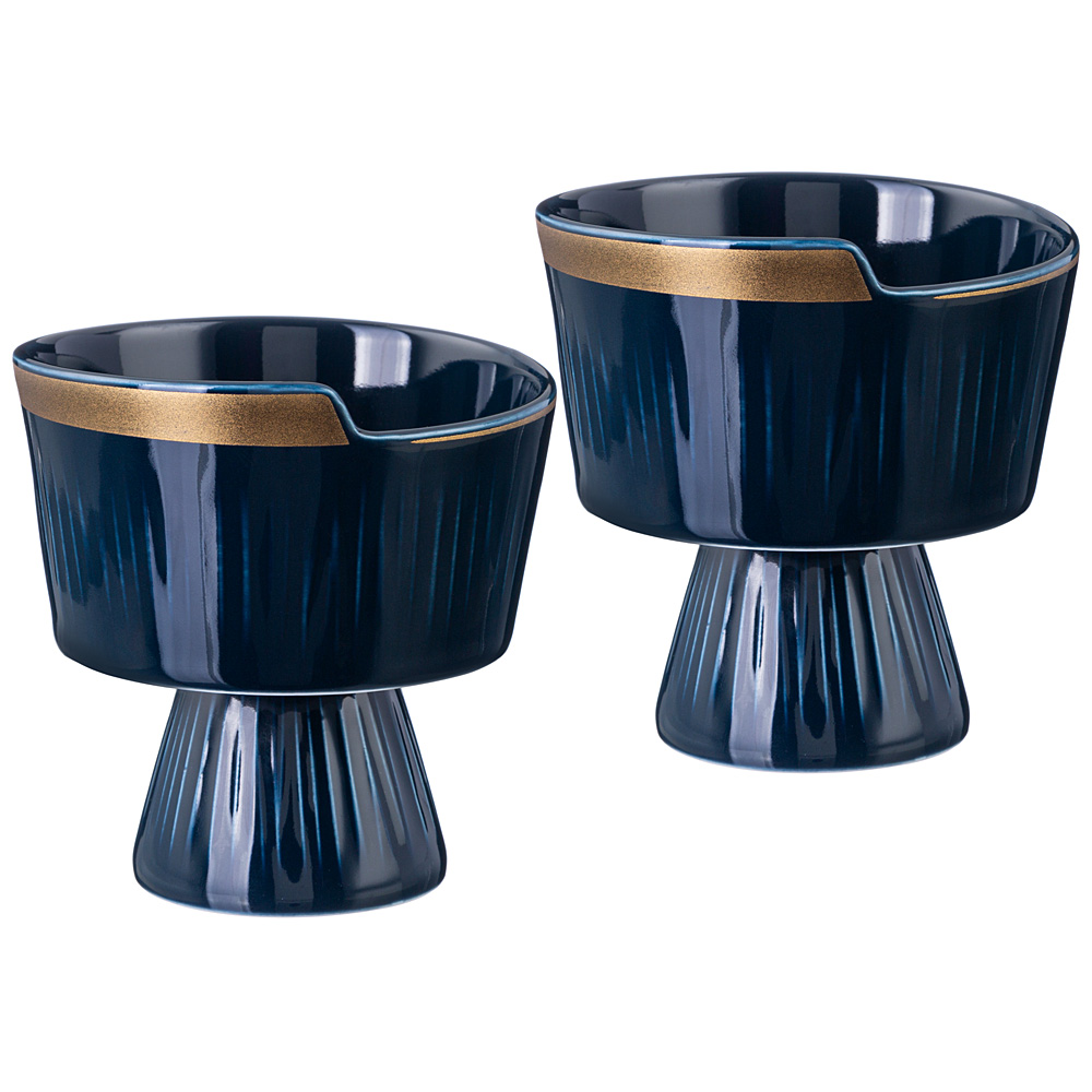 НАБОР КРЕМАНОК LEFARD "HERBAL" 2 ШТ. 10*10 СМ 240 МЛ СИНИЙ (КОР=18НАБ.)