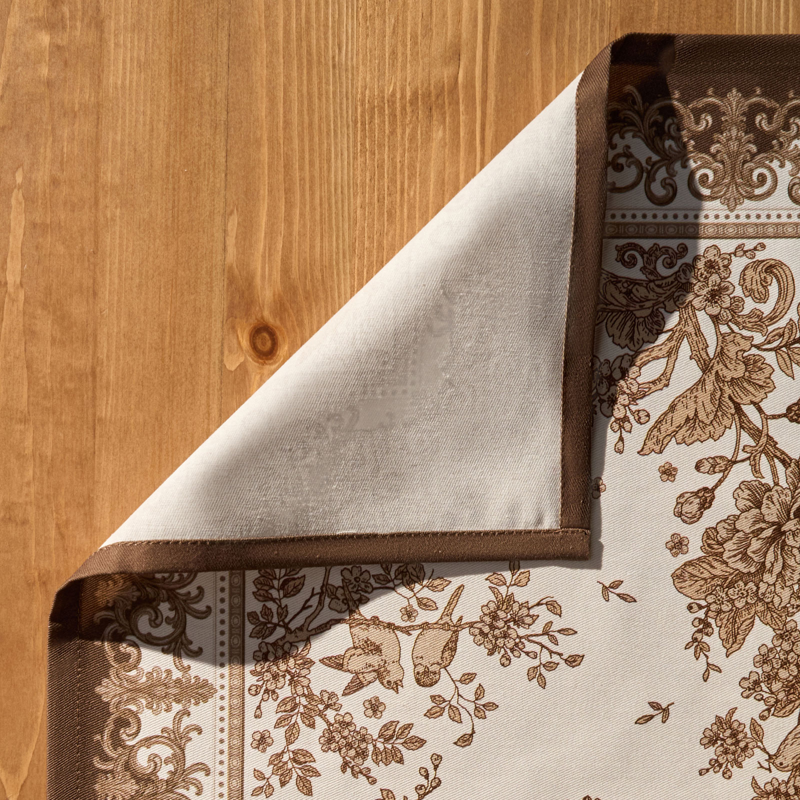 ДОРОЖКА  " ROYAL GARDEN" 40Х146СМ ,БЕЛЫЙ ,100% ХЛОПОК ,ТВИЛ С ПРОПИТКОЙ