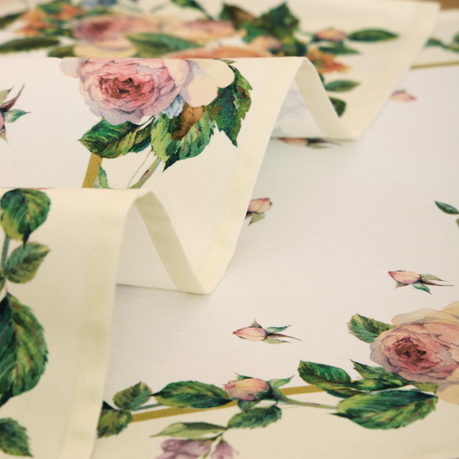 НАБОР  ПОЛОТЕНЕЦ ИЗ 2-Х ШТ "ВИНТАЖ"40Х60 СМ ,КРЕМОВЫЙ, 100% ХЛОПОК,ТВИЛ