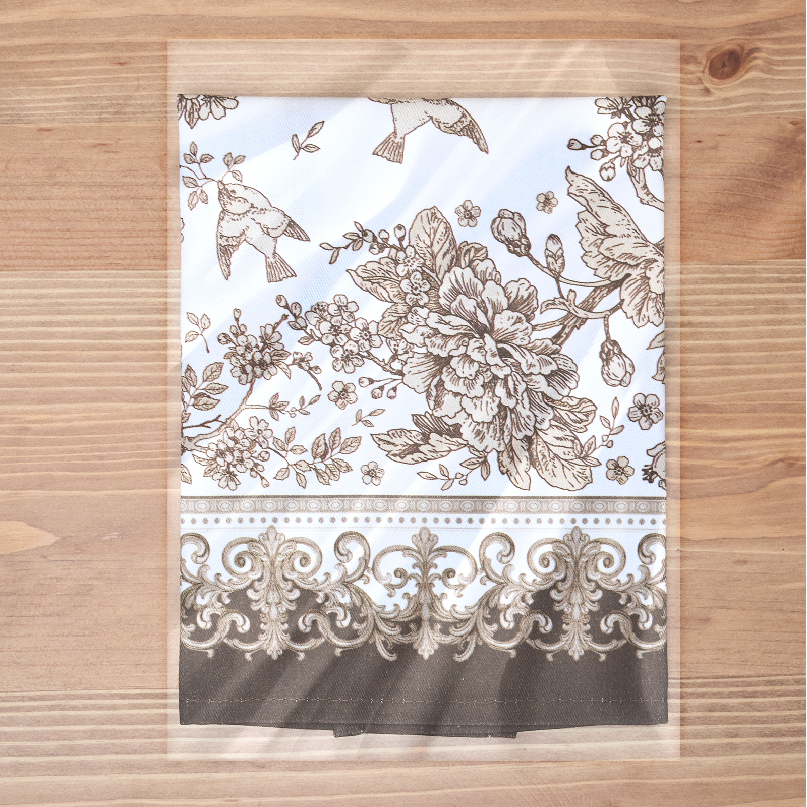 ФАРТУК "RICH GARDEN", 60Х70СМ ,100% ХЛОПОК,БЕЛЫЙ ,ТВИЛ,ПРОПИТКА