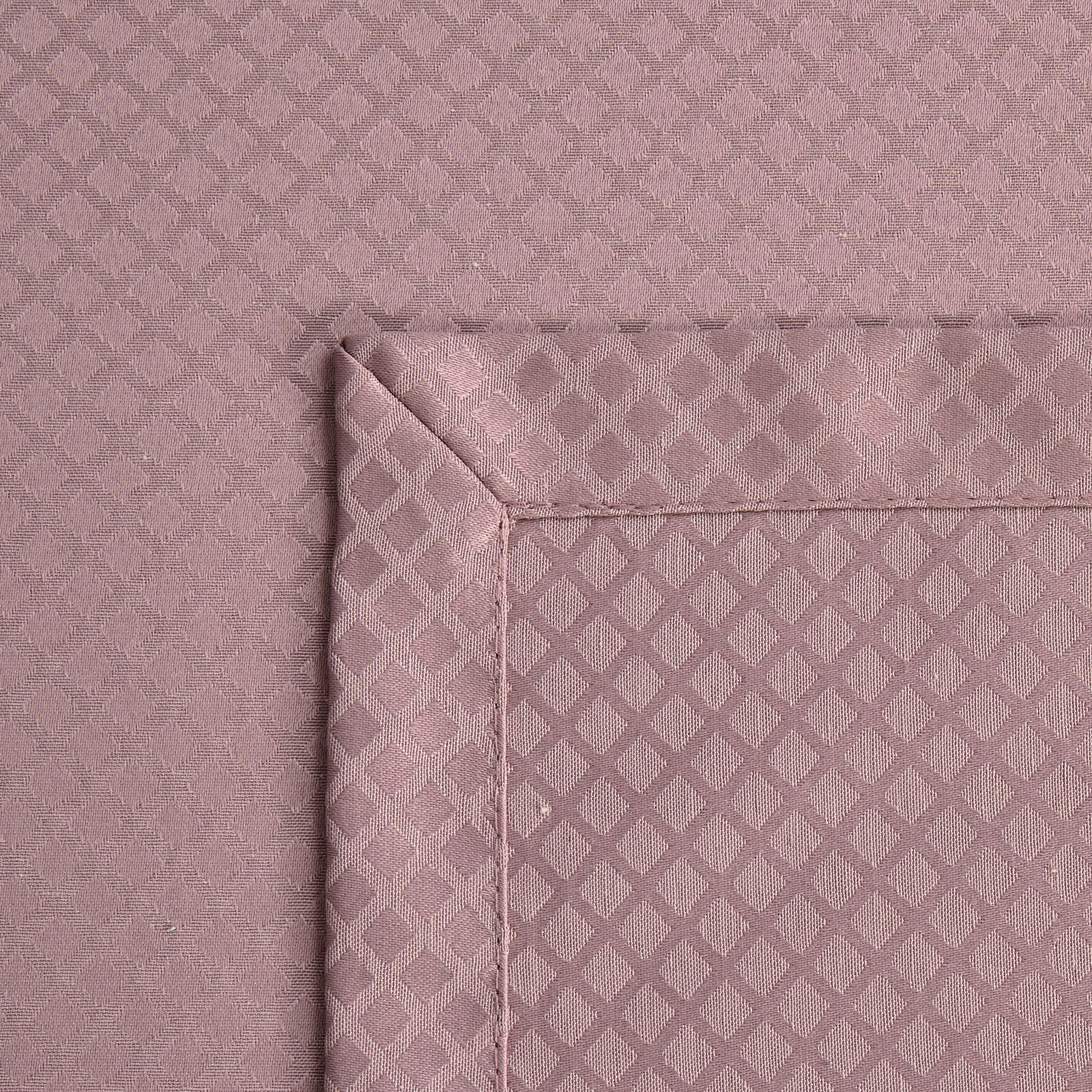 СКАТЕРТЬ 145Х180СМ СЕРЫЙ ТЕПЛЫЙ ЕВРОУГОЛОК 100% ПОЛИЭСТЕР