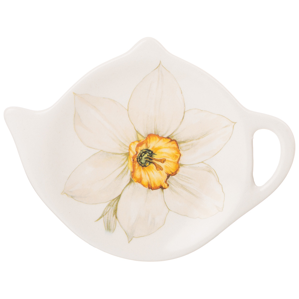 ПОДСТАВКА ПОД ЧАЙНЫЙ ПАКЕТИК AGNESS "SUNDAY" 12*8,5 СМ*1,5 СМ (КОР=144ШТ.)