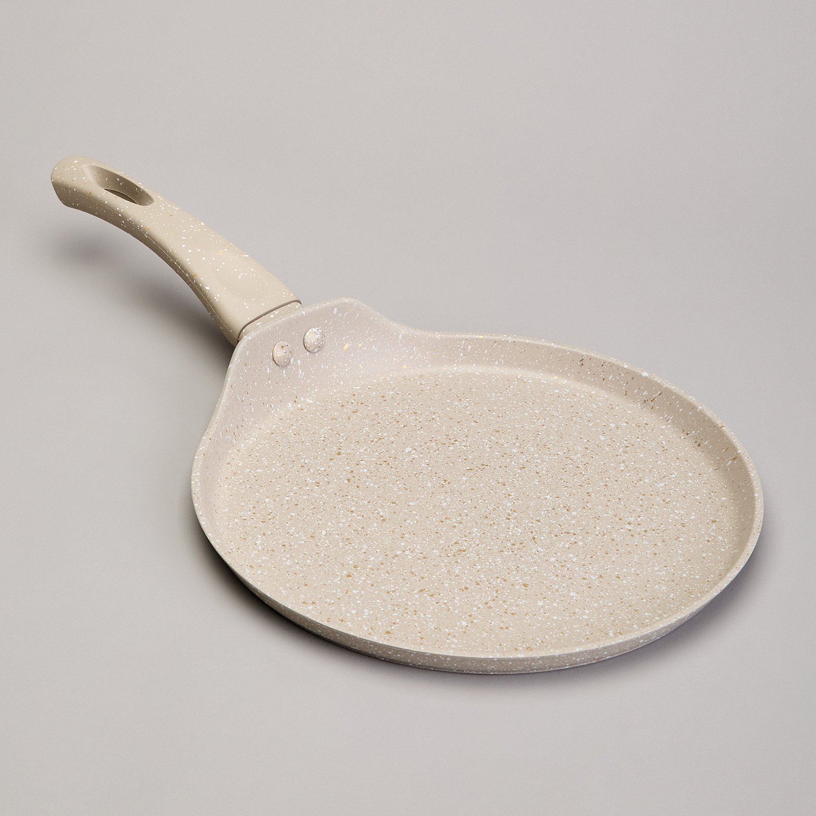 СКОВОРОДА БЛИННАЯ AGNESS С АНТИПРИГАРНЫМ ПОКРЫТИЕМ "LATTE", 22Х2СМ, ИНДУКЦИОННОЕ ДНО