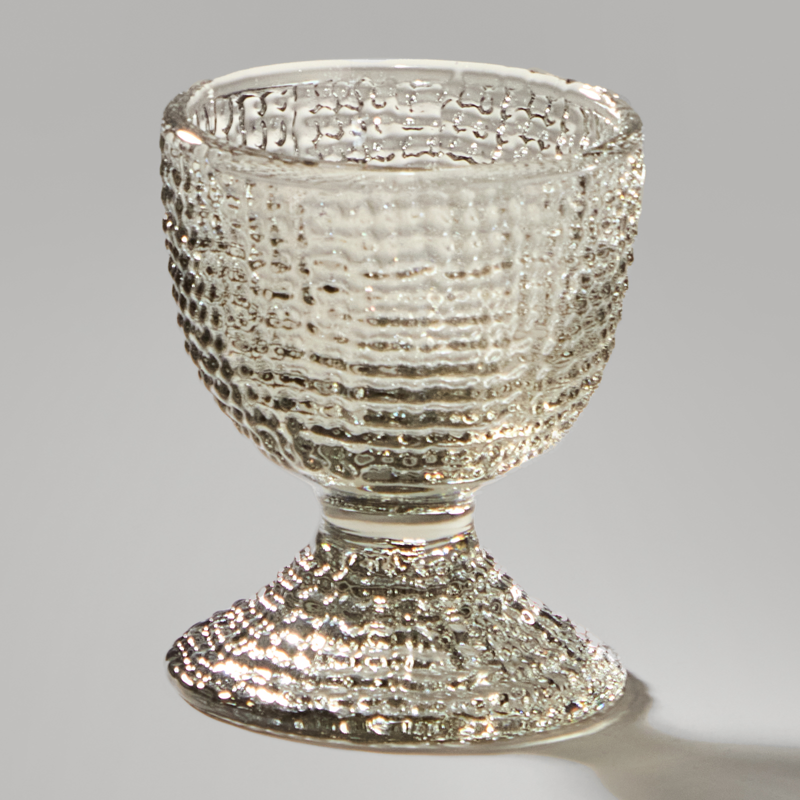 НАБОР ПОДСТАВОК ПОД ЯЙЦО "TEMPO" GREY 2 ШТ. 5,5Х5,5Х6 СМ