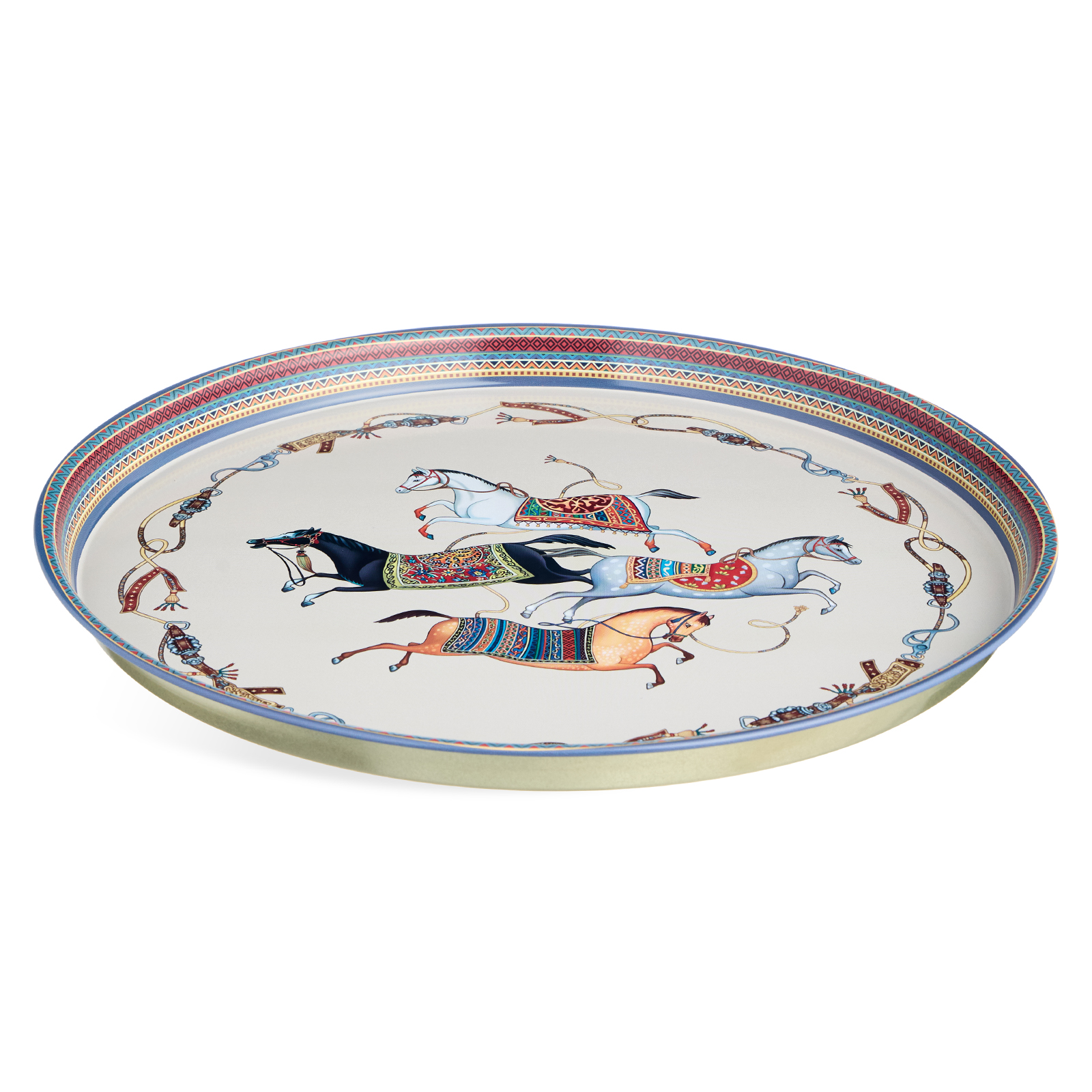 ПОДНОС СЕРВИРОВОЧНЫЙ AGNESS "PASSAGE" 33*2,1 СМ