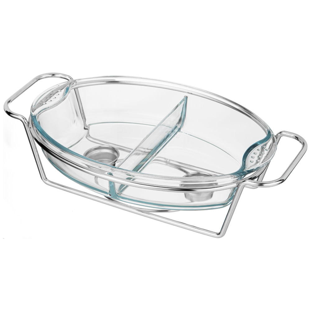 МАРМИТ AGNESS  ОВАЛЬНЫЙ 2 ОТСЕКА SILVER 2,6L