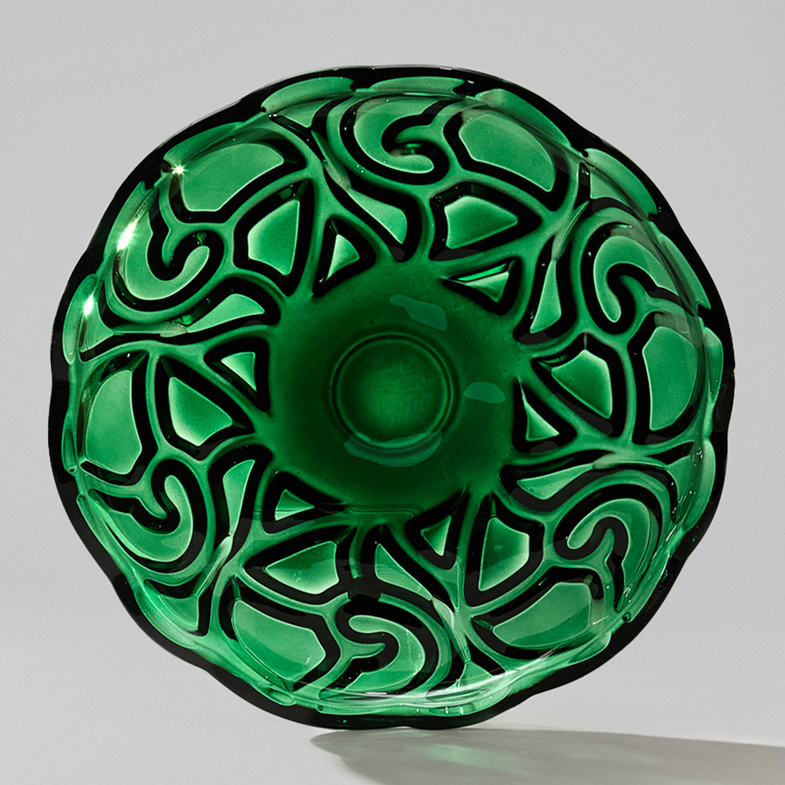 БЛЮДО СЕРВИРОВОЧНОЕ "ELEGIA" EMERALD 32Х4,5 СМ