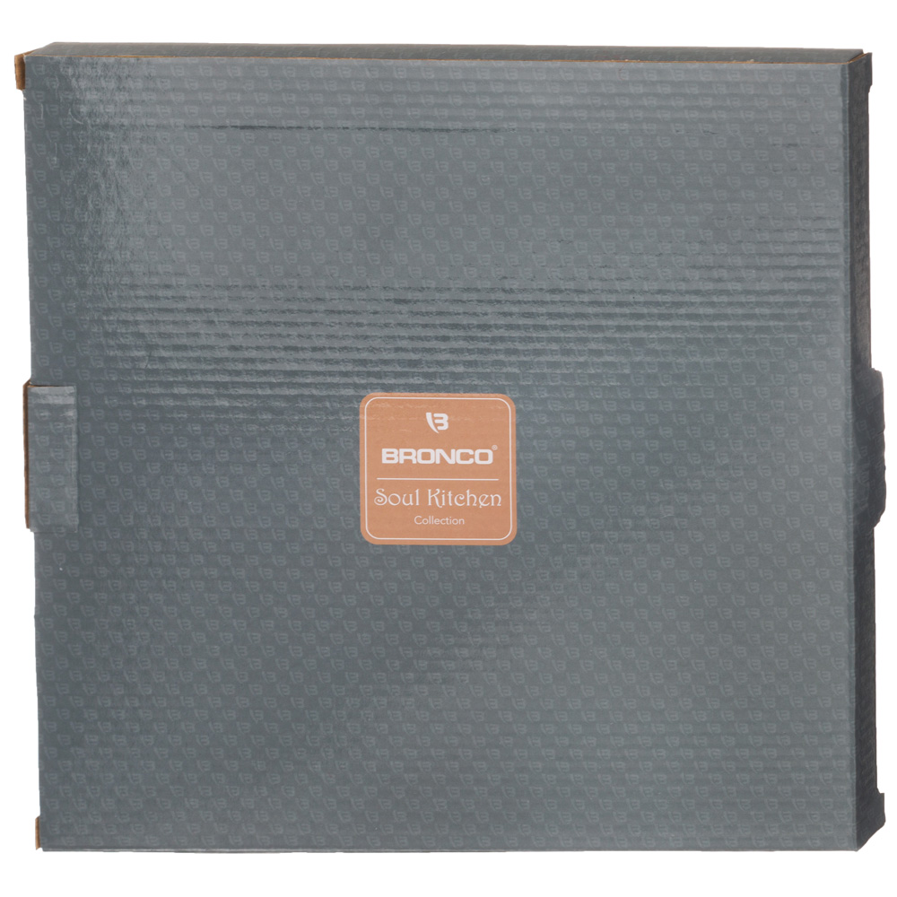 ДОСКА СЕРВИРОВОЧНАЯ BRONCO "SOUL KITCHEN" 27 СМ СЕРАЯ (КОР=16ШТ.)