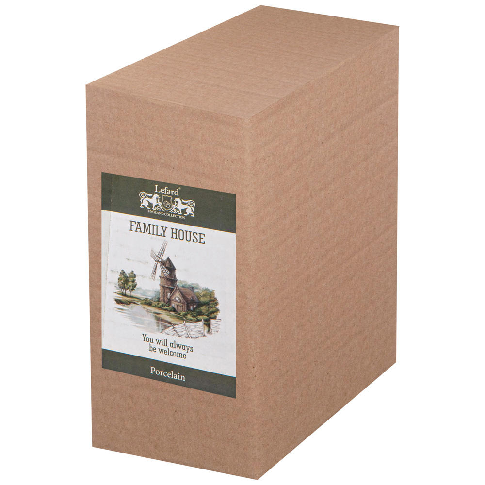 БУЛЬОННИЦА С БЛЮДЦЕМ LEFARD "FAMILY HOUSE" 250 МЛ 15*6 СМ (КОР=16НАБ.)