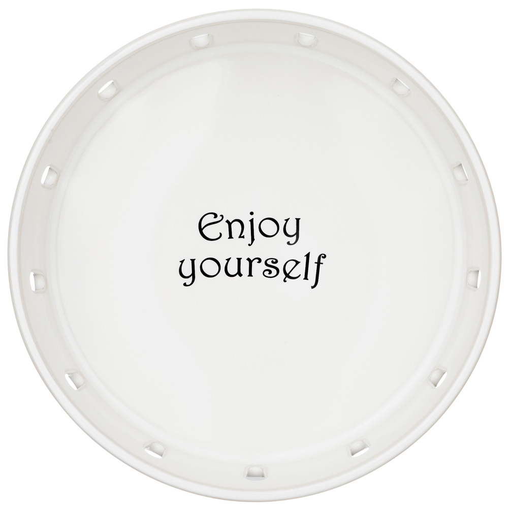 ВАЗА СЕРВИРОВОЧНАЯ BRONCO "SOUL KITCHEN" 20*6,5 СМ (КОР=24ШТ.)