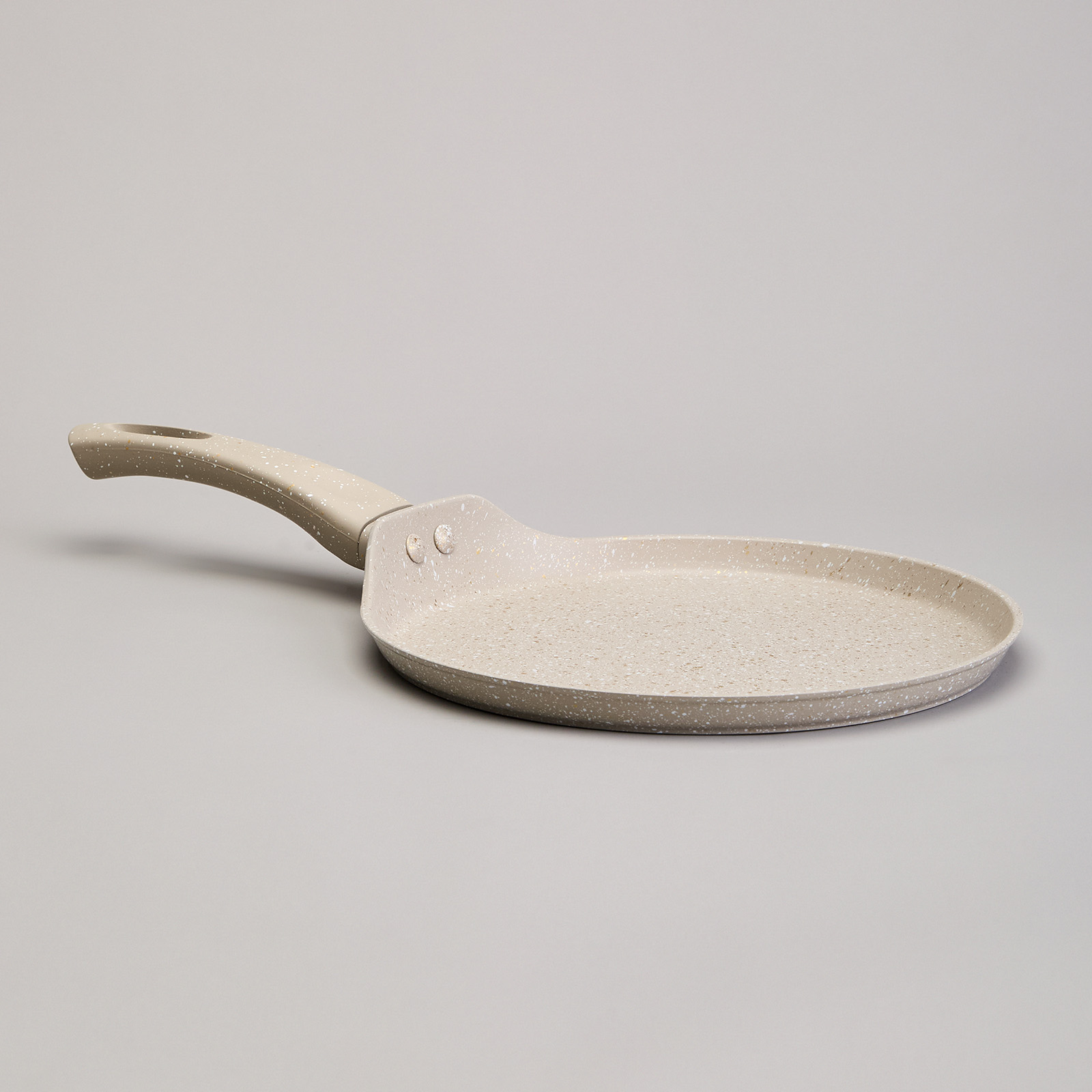 СКОВОРОДА БЛИННАЯ AGNESS С АНТИПРИГАРНЫМ ПОКРЫТИЕМ "LATTE", 22Х2СМ, ИНДУКЦИОННОЕ ДНО