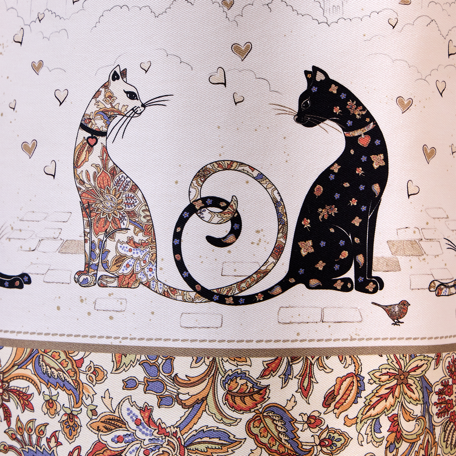 ФАРТУК "ПАРИЖСКИЕ КОТЫ"60Х70СМ 100% ХЛОПОК, КАЙМА,ТВИЛ,ПРОПИТКА