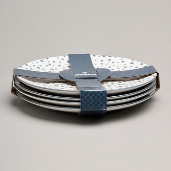 НАБОР ТАРЕЛОК ОБЕДЕННЫХ BRONCO "DREAMS" ИЗ 24 ШТ. ДИАМЕТР=27 СМ