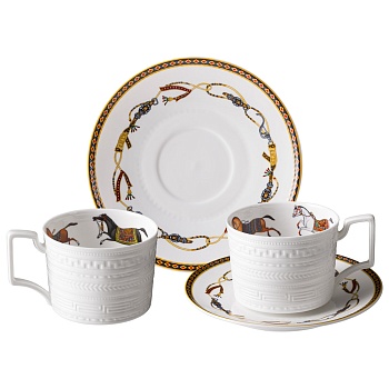 ЧАЙНЫЙ НАБОР LEFARD "PASSAGE" НА 2 ПЕР. 4 ПР. 280 МЛ (КОР=12НАБ.)