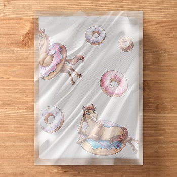 НАБОР ПОЛОТЕНЕЦ ИЗ 2ШТ "ЛОШАДЬ В ПОНЧИКАХ",СЕРЫЙ,40Х60СМ ТВИЛ,100% ХЛОПОК