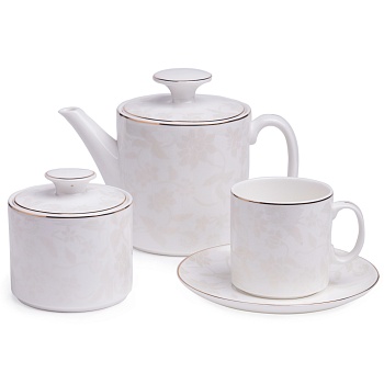 ЧАЙНЫЙ СЕРВИЗ LEFARD "СНЕЖНАЯ КОРОЛЕВА" НА 6 ПЕР. 14 ПР