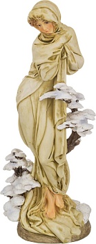 ФИГУРКА "ЗИМА" 12*8 СМ. ВЫСОТА=33 СМ. (КОР=12ШТ.)