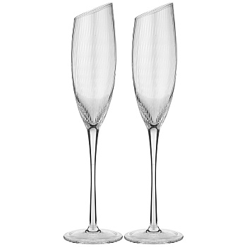 НАБОР БОКАЛОВ ДЛЯ ШАМПАНСКОГО ИЗ 2-Х ШТУК "DAISY OPTIC" 180МЛ
