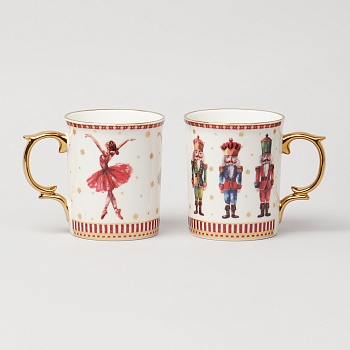 НАБОР КРУЖЕК LEFARD "WINTER STORY" 380 МЛ 2 ШТ.