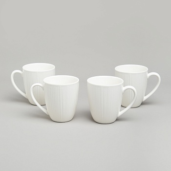 НАБОР КРУЖЕК LEFARD "HERBAL" 4 ШТ. 400 МЛ