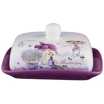 МАСЛЕНКА AGNESS "ЛАВАНДОВАЯ ВЕСНА" 17*12,5*9 СМ (КОР=24ШТ.)