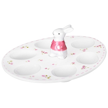 БЛЮДО ДЛЯ 6 ЯИЦ LEFARD "SUNDAY" 25,5*20*2 СМ