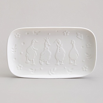 БЛЮДО ПРЯМОУГОЛЬНОЕ LEFARD "FAMILY FARM" 25*15*2,5 СМ