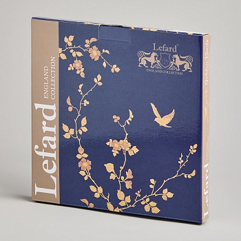 НАБОР ТАРЕЛОК ЗАКУСОЧНЫХ LEFARD "GOLDEN BIRDS" 2 ШТ. 22 СМ