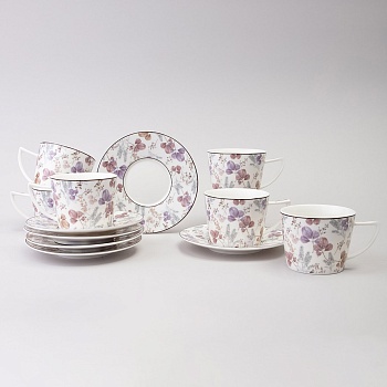 ЧАЙНЫЙ НАБОР LEFARD "BLOSSOM" НА 6 ПЕР. 12 ПР. 250 МЛ