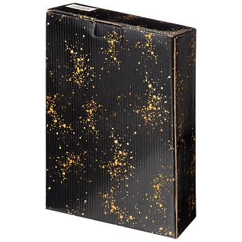 БЛЮДО С РУЧКОЙ BRONCO "MIDNIGHT GOLD" 30,5*21*5,5 СМ 1100 МЛ (КОР=16ШТ.)