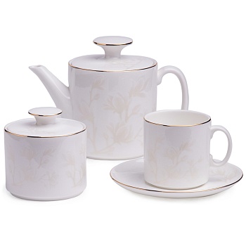 ЧАЙНЫЙ СЕРВИЗ LEFARD "МЕДИССОН" НА 6 ПЕР. 14 ПР