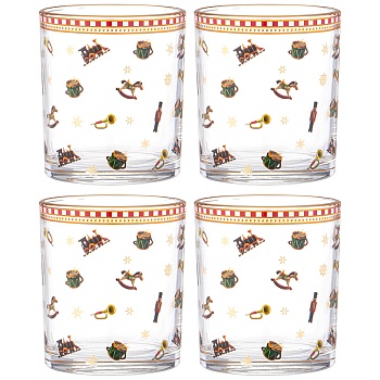 НАБОР СТАКАНОВ ИЗ 4-Х ШТ. "ЩЕЛКУНЧИК" 320 МЛ