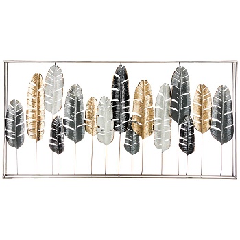 ПАННО НАСТЕННОЕ КОЛЛЕКЦИЯ "ЦВЕТОЧНАЯ СИМФОНИЯ" 134,6*68,6*6,4 СМ (КОР=2ШТ.)