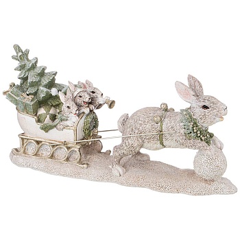 СТАТУЭТКА "ЛЕСНАЯ СКАЗКА" 31*8,5*14 СМ (КОР=8ШТ.)