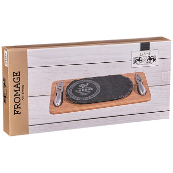 НАБОР ДЛЯ СЫРА LEFARD "FROMAGE" 4 ПРЕДМЕТА  (КОР=16ШТ.)