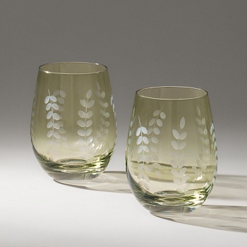НАБОР СТАКАНОВ "FLORA" ИЗ 2 ШТ. 520 МЛ