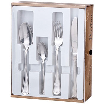 НАБОР СТОЛОВЫХ ПРИБОРОВ SUPERGA НА 6 ПЕРСОН 24 ПР.