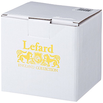 КРУЖКА LEFARD "РАФФЛ" 10 СМ 350 МЛ СЕРАЯ (КОР=48ШТ.)