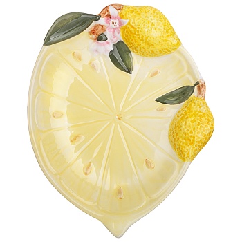 БЛЮДО LEFARD "ЛЕМОН ТРИ" 22*17,5*4 СМ